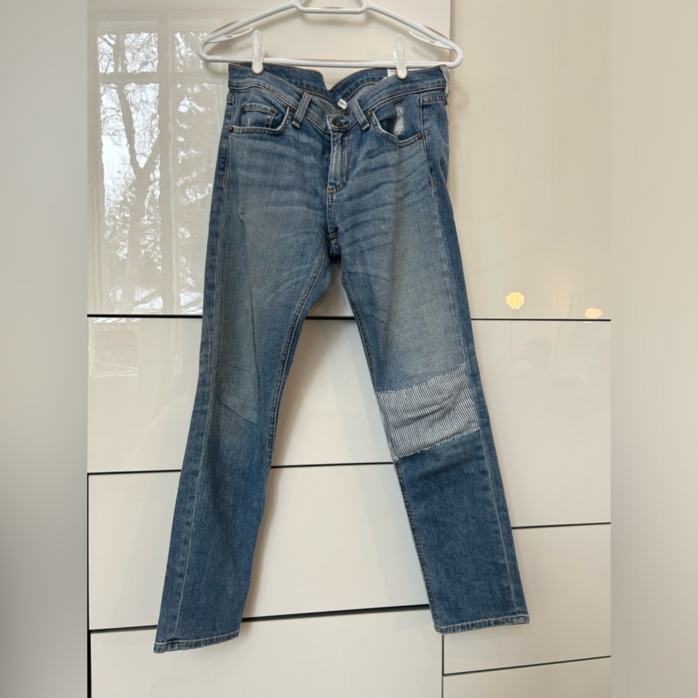 Rag and Bone cropped skinny jeans size 27